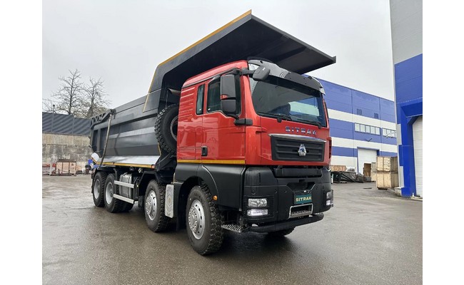 САМОСВАЛ SITRAK C7H 8x4 25 КУБ.М 540 МКПП+РЕТ, R24, козырек над всей кабиной